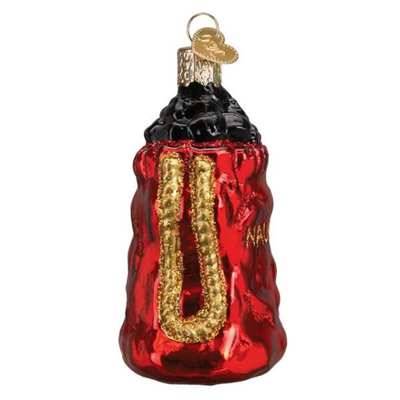 Bag Of Coal Christmas Ornament with Keepsake Box | Old World Christmas | NWT - Picture 3 of 8